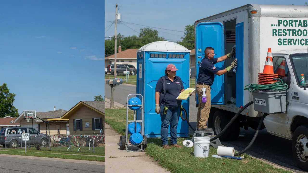 Portable Toilet Rental in Blum, TX near me